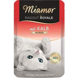 Miamor Ragout Royale in Jelly 100g - Kalb