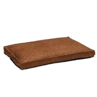 Beeztees Orthopädisches Hundekissen Lua - Cognac - 120x80x10cm