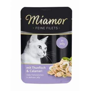 Miamor Feine Filets PB 100g - Thun & Calamari