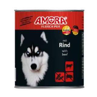 AMORA Dog Fleisch Pur Rind 800g