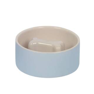 Nobby Anti-Schling-Napf Bone - 500ml / Ø 15 x 6 cm