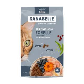Sanabelle Adult mit Forelle - 8 kg
