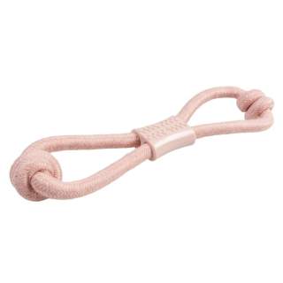 Duvoplus Seil 8-Zugring mit Knoten & Gummi - Rosa