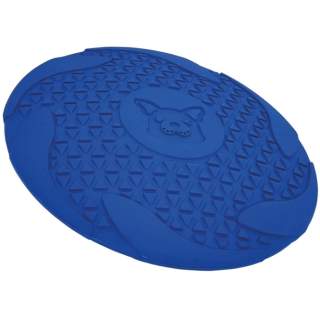 Nobby Vollgummi Frisbee blau - 23cm