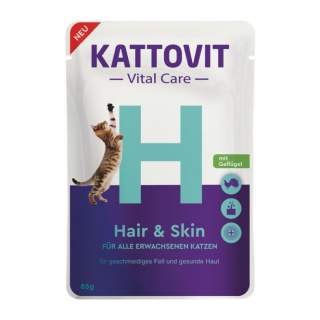 Kattovit PB Vital Care Hair & Skin 85g