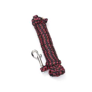 Karlie ASP Suchleine - Schwarz-Rot - 8 mm, 5 m