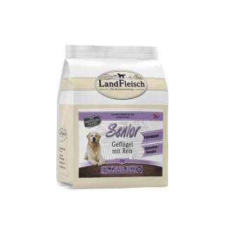Landfleisch Dog Senior Geflügel mit Reis - 2 kg