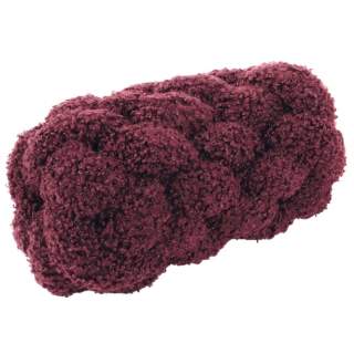D&D Seilspielzeug Teddy Roll BIBI - Bordeaux - 11x11x22cm