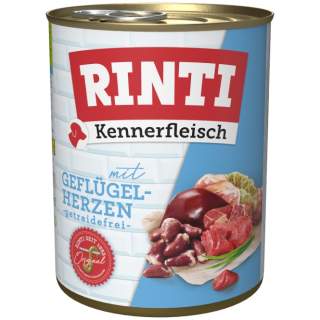 Rinti Kennerfleisch Geflügelherzen - 800 g