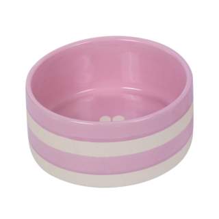 Nobby Keramiknapf Strio - rosa - 1250 ml / Ø 18,0 x 7,0 cm
