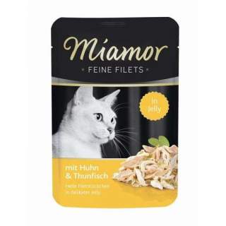 Miamor Feine Filets 100g - PB Huhn & Thun