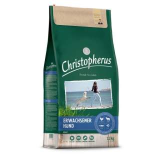 Christopherus Erwachsener Hund Geflügel,Lamm, Ei & Reis - 12 kg