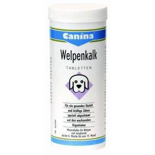 Canina Pharma Welpenkalk Tabl. - 350 g