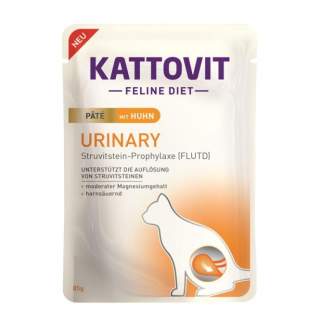 Kattovit PB Feline Urinary Pate mit Huhn 85g