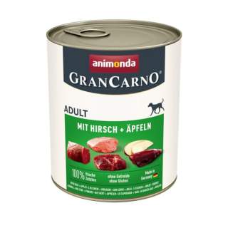 Animonda GranCarno Adult mit Hirsch & Äpfeln - 800g