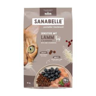 Sanabelle Sensitive mit Lamm - 8 kg
