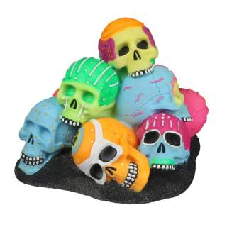 Aqua Della Dia de los Muertos Totenkopfhaufen