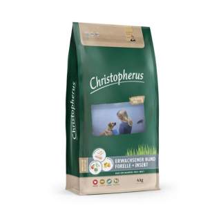 Christopherus Getreidefrei Forelle & Insekt - 4 kg