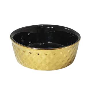 Nobby Keramiknapf Gold - 500 ml / Ø 15 x 6 cm