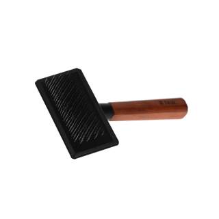 EBI Noir Japandi Slicker-Bürste - L-18,5x11,5x3cm