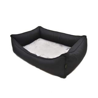 Lebon Hundebett Noah PLUS - Schwarz - 100 x 75 cm