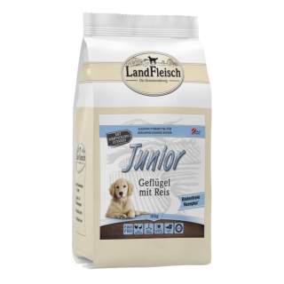 Landfleisch Dog Junior Geflügel mit Reis - 10 kg