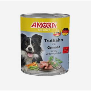 AMORA Dog Sensitive Truthahn & Gemüse - 800 g