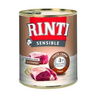 Rinti Dose Sensible Lamm & Reis 800g
