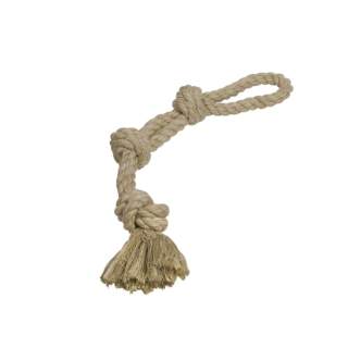 Nobby Spielseil Sisal-Cotton-Mix - 3 Knoten