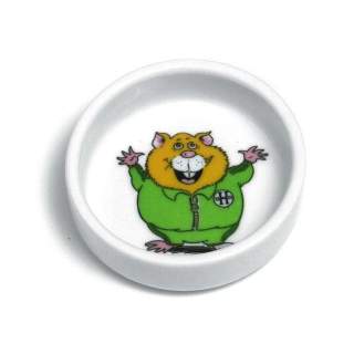 Karlie Runder Keramik-Napf für Hamster und Mäuse - 100 ml