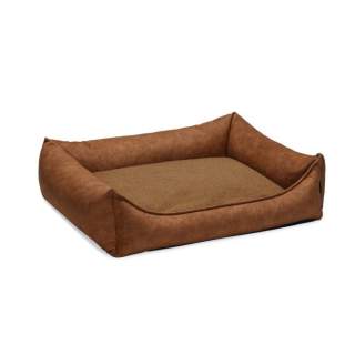Beeztees Orthopädisches Hundebett Lua - Cognac - 100x80x27cm