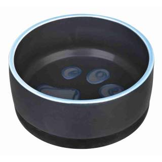 Trixie Keramiknapf Pfote mit Gummiring - 0,4 l/ø 12 cm