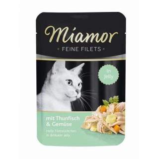Miamor Feine Filets PB 100g - Thun & Gemüse