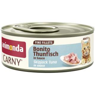 Animonda Cat Carny Fine Fillets Adult Bonito Thunfisch in Sauce 60g