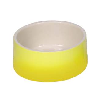 Nobby Keramiknapf Gradient - gelb - 1100 ml / Ø 18 x 7 cm