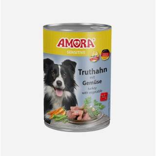 AMORA Dog Sensitive Truthahn & Gemüse - 400 g