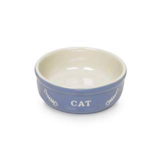 Nobby Keramikschale Cat - hellblau