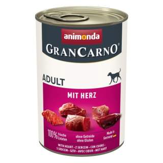 Animonda GranCarno Adult mit Herz - 400g