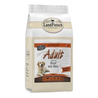 Landfleisch Dog Adult Rind mit Reis - 10 kg
