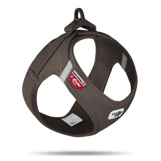 Curli Clasp Vest Geschirr Air-Mesh - braun - 3XS
