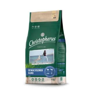 Christopherus Erwachsener Hund Geflügel,Lamm, Ei & Reis - 4 kg