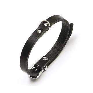 Karlie RONDO Halsband genietet - Schwarz - 25 mm, 62 cm