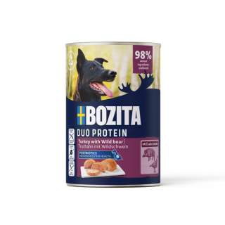 Bozita Dog Dose Pate Pute mit Wildschwein 400g