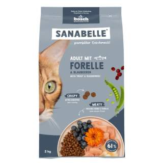 Sanabelle Adult mit Forelle - 2 kg